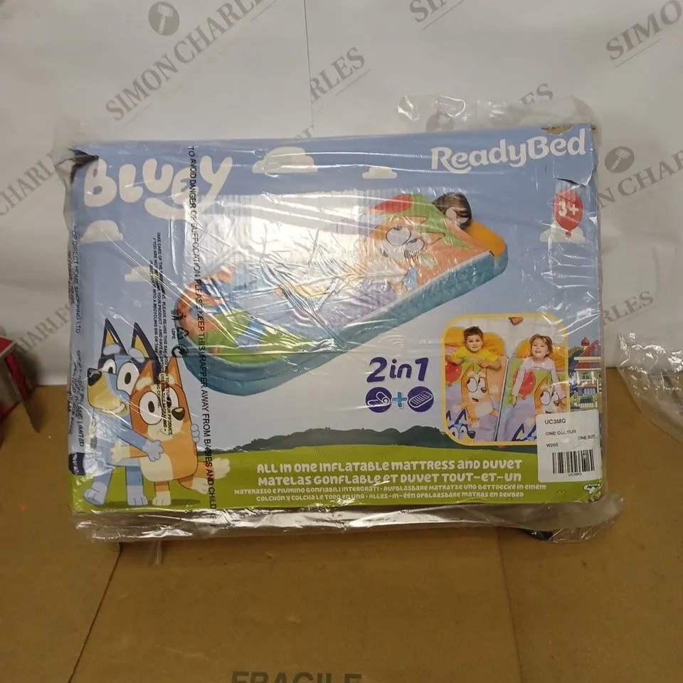 BLUEY AND BINGO JUNIOR READYBED RRP £39.99
