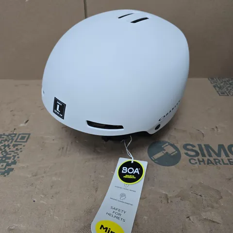 OAKLEY WHITE BIKE HELMET – MIPS, ADULT L 