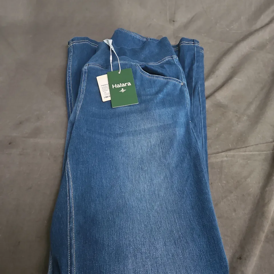 HALARA FLEX DENIM JEANS – BLUE, UK 14