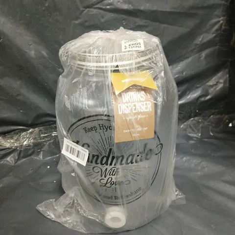 SUPERIOR GLASS DRINK DISPENSER 3.5L - COLLECTION ONLY 