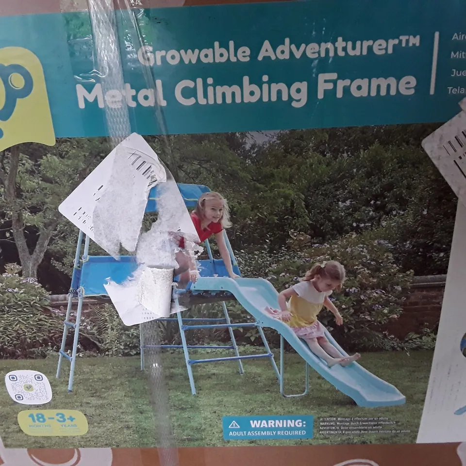 BOXED GROWABLE ADVENTURER METAL CLIMBING FRAME