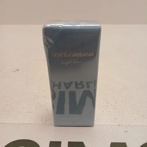 BOXED AND SEALED DOLCE AND GABBANA LIGHT BLUE EAU DE TOILETTE 25ML