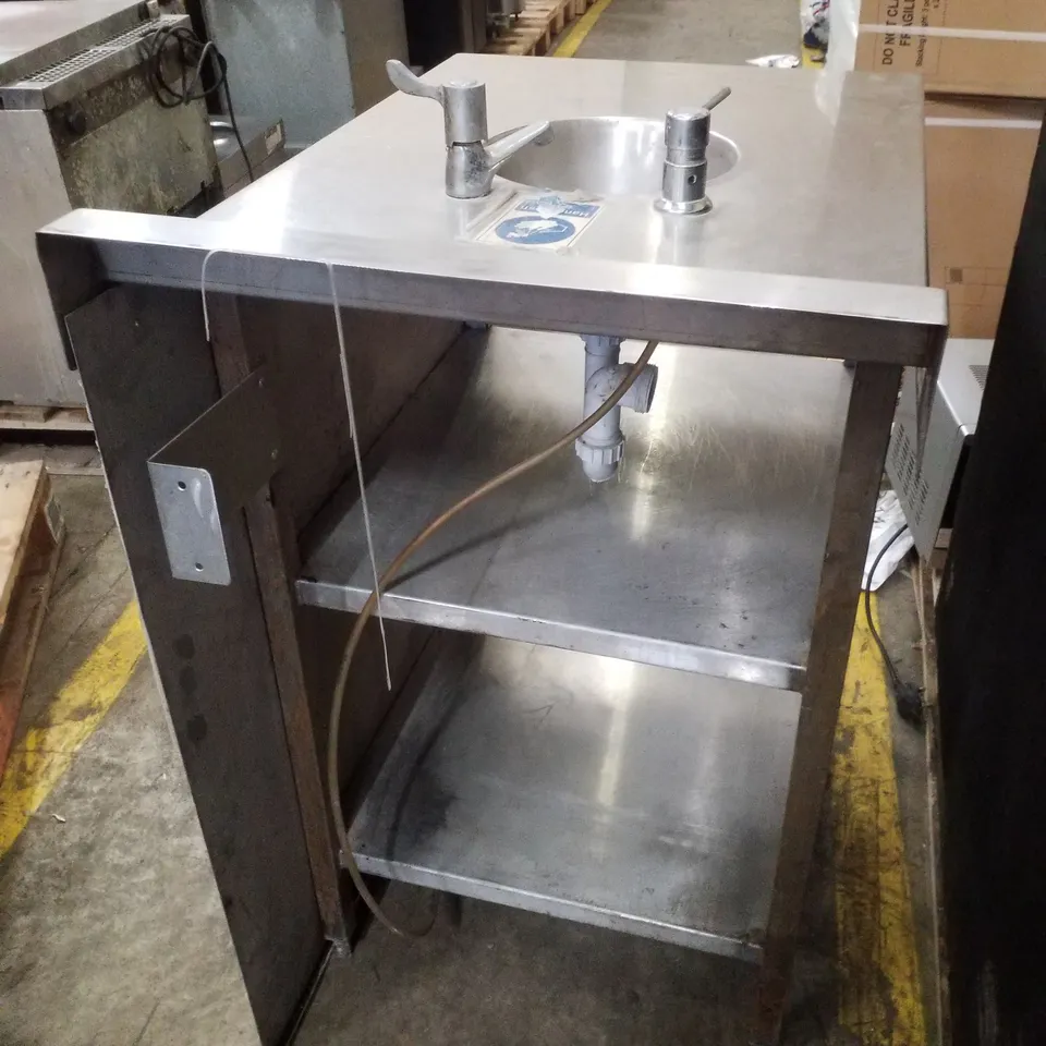 STAINLESS STEEL HAND WASH STATION