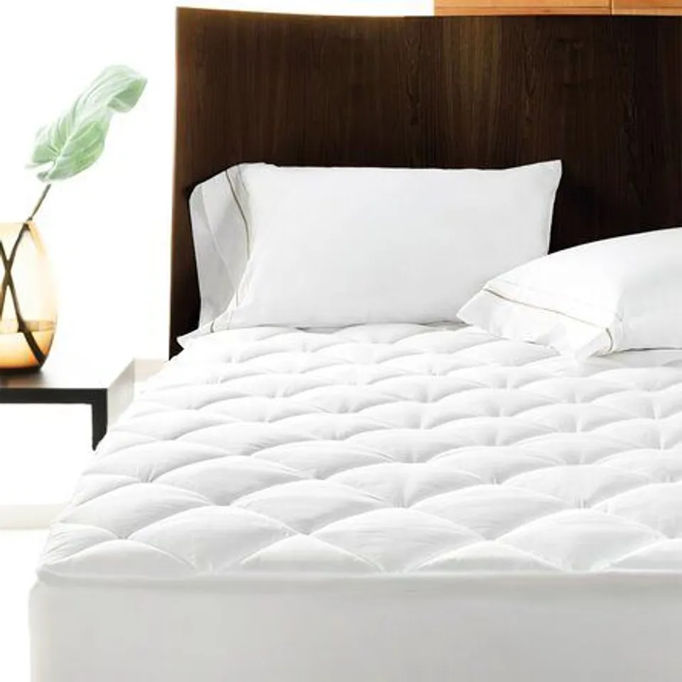 EXTRA DEEP 35CM FITTED QUILTED MATTRESS PROTECTOR 