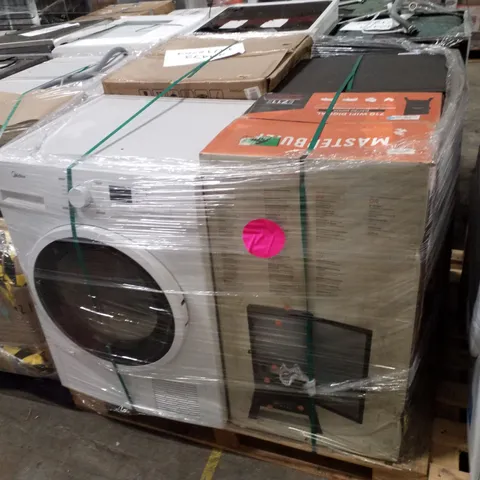 PALLET OF APPROXIMATELY 4 UNPROCESSED RAW RETURN WHITE GOODS TO INCLUDE;