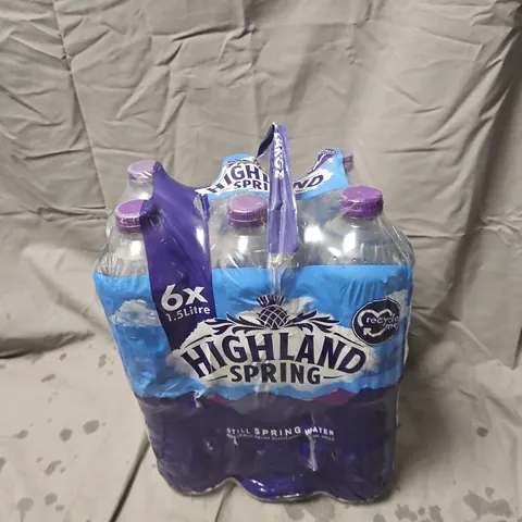 HIGHLAND SPRING STILL WATER – 6 X 1.5L BOTTLES BULK PACK