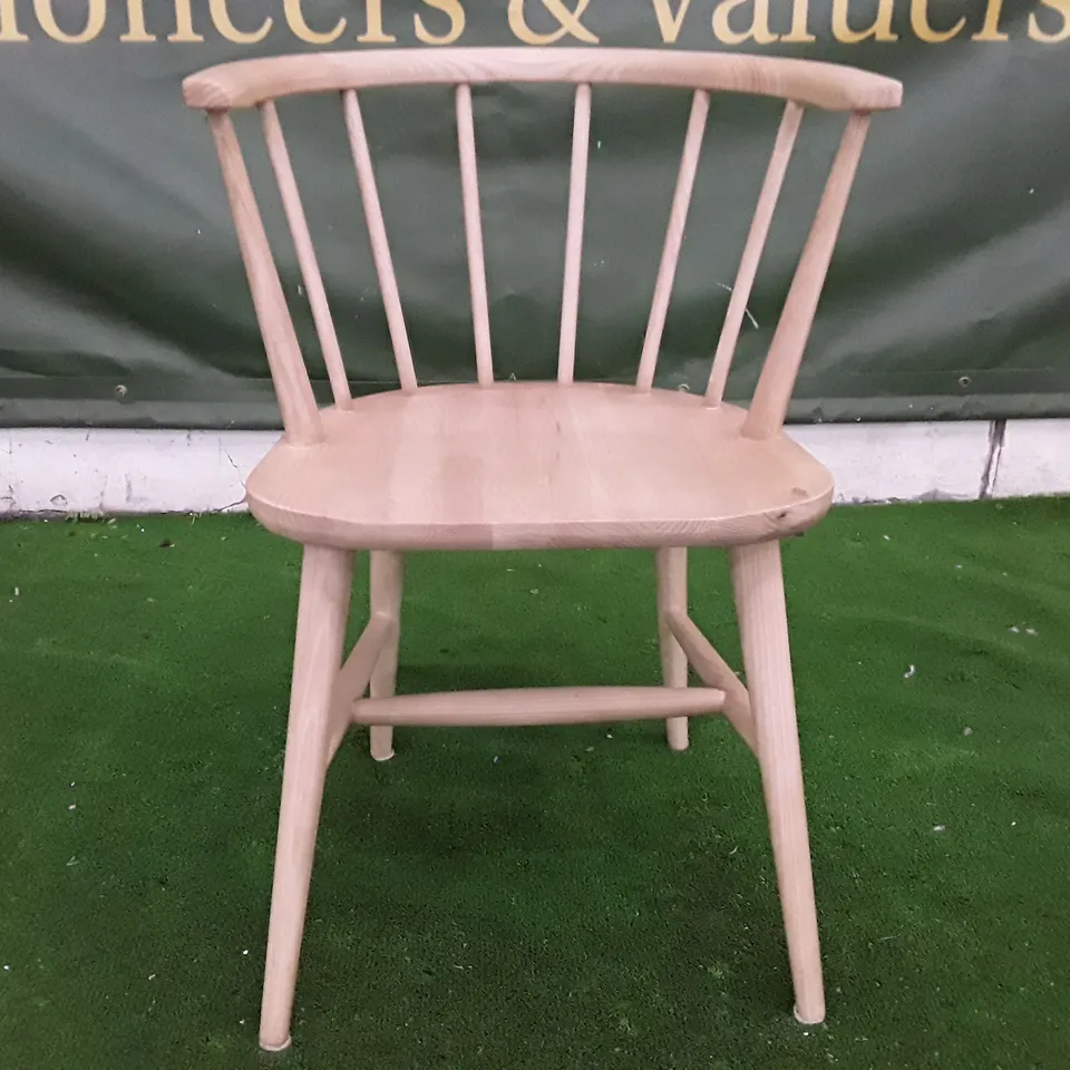 BOXED OAK DINING CHAIRS