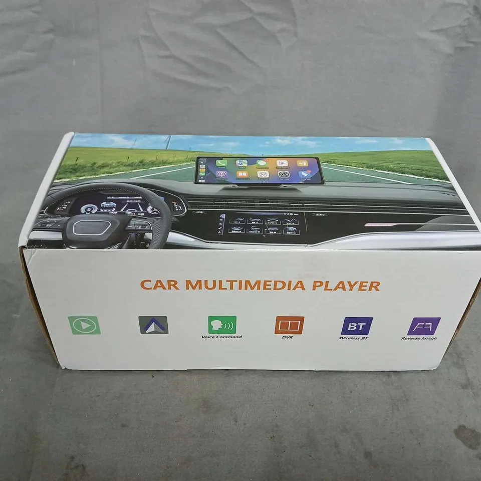 CAR MULTIMEDIA HEAD UNIT WITH TOUCHSCREEN DISPLAY – BOXED