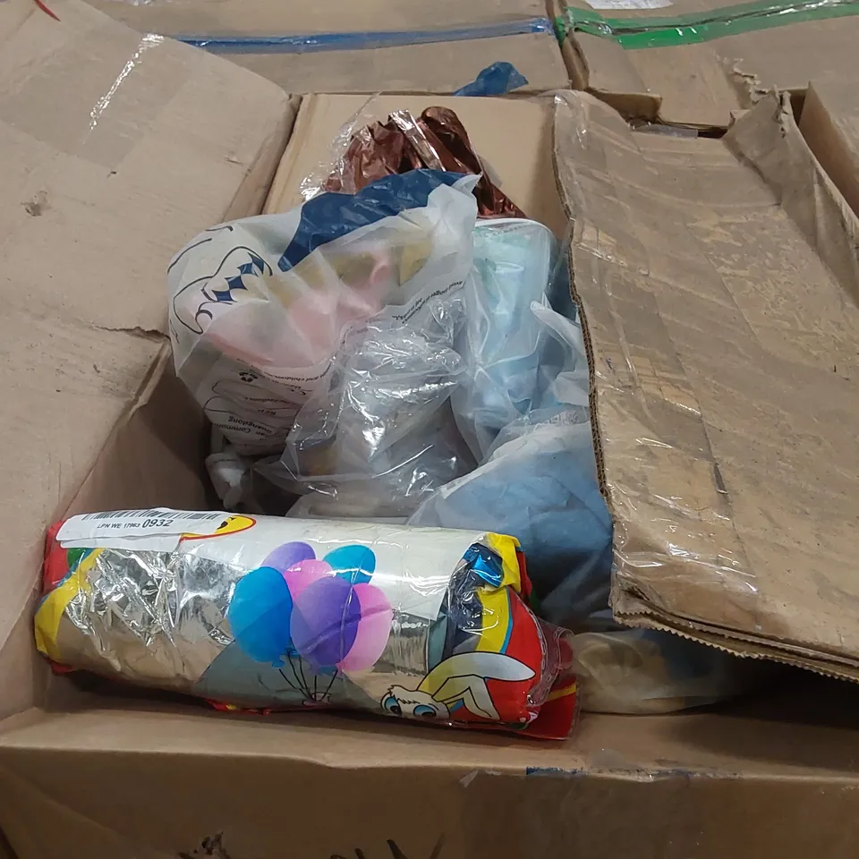 PALLET TO CONTAIN A LARGE ASSORTMENT OF BALLOONS 