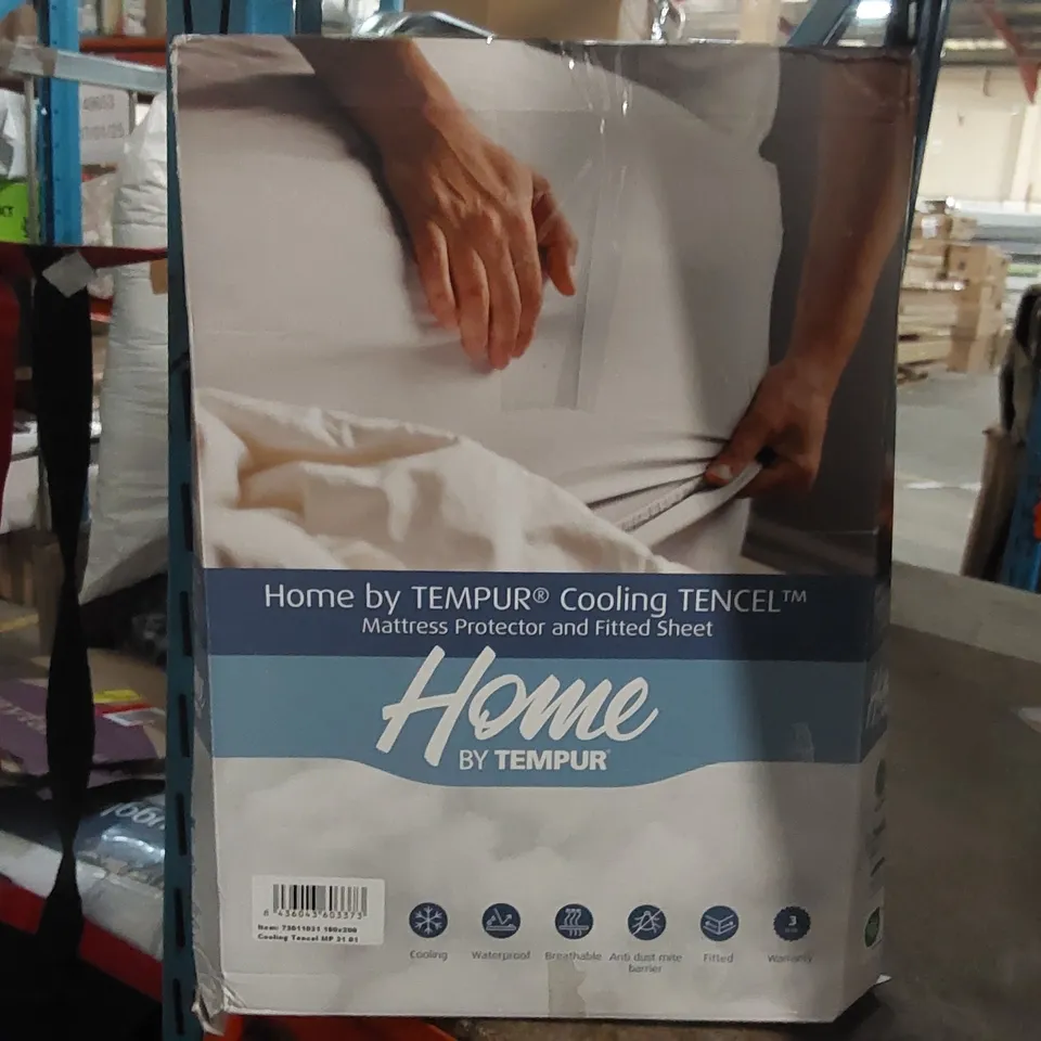 BOXED TEMPUR COOLING MATTRESS PROTECTOR 