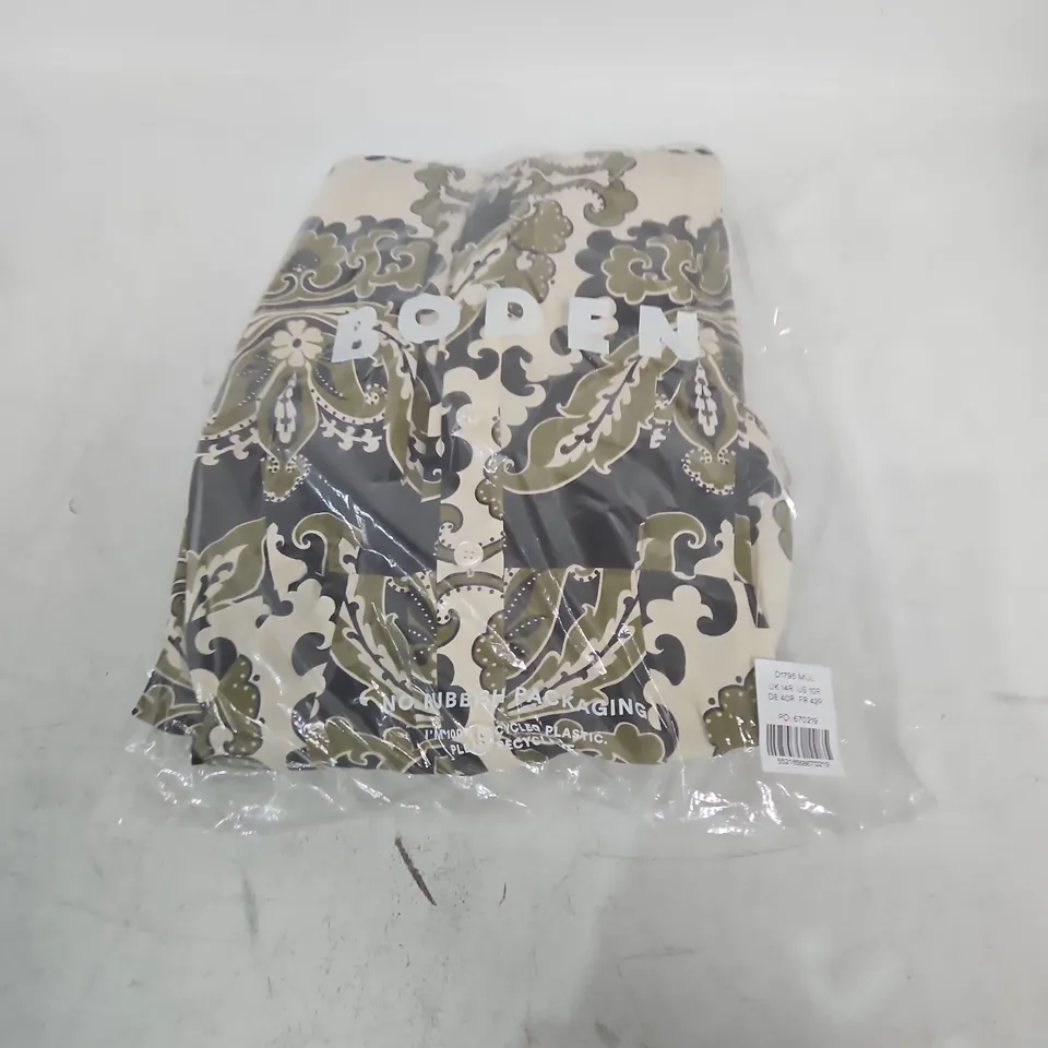 WOMEN’S CAMOUFLAGE PRINT MAEVE MIDI SHIRT DRESS – UK 14R (US 10R) MUL