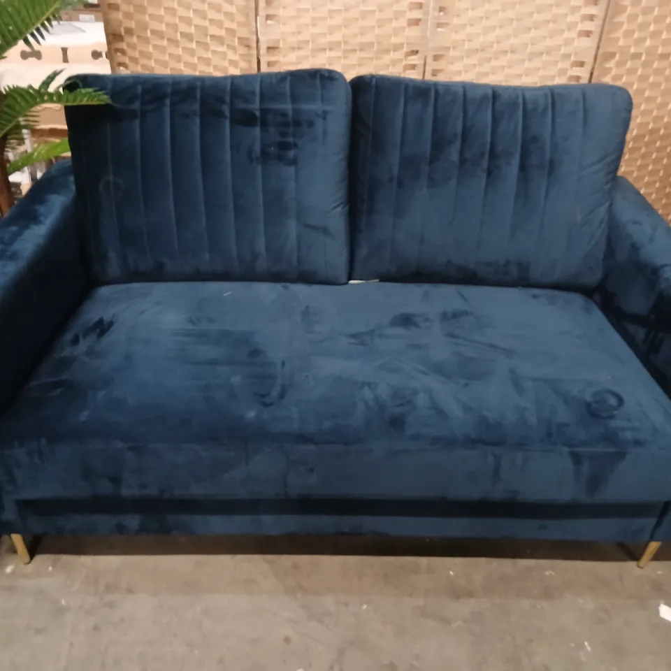 MINISTER 2 SEATER UPHOLSTERED SOFA