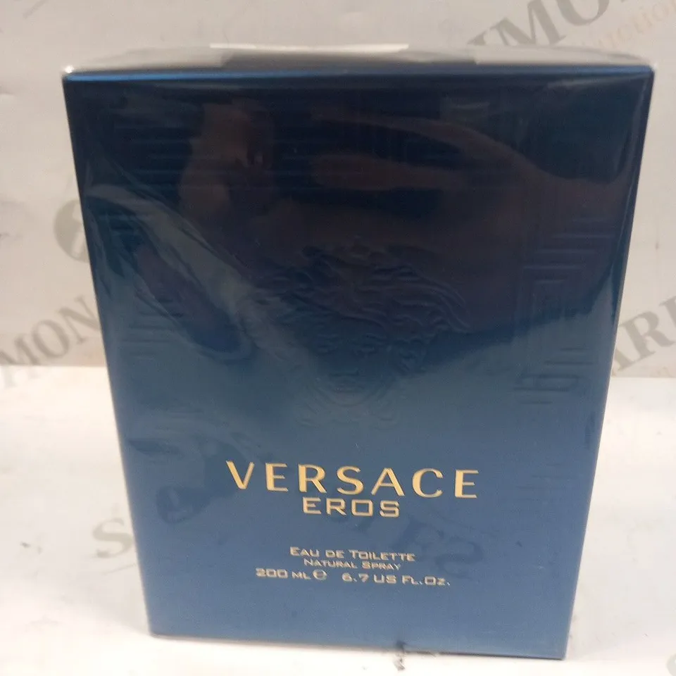 BOXED AND SEALED VERSACE EROS EAU DE TOILETTE 200ML