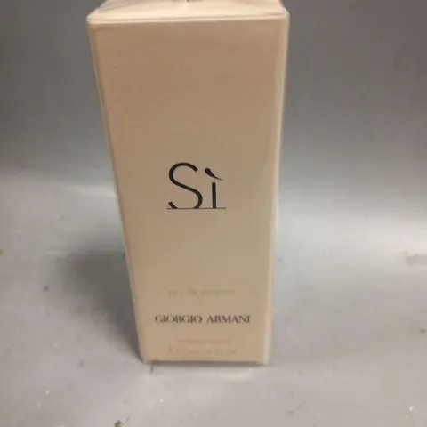 BOXED AND SEALED SI GIORGIO ARMANI EAU DE PARFUM 15ML