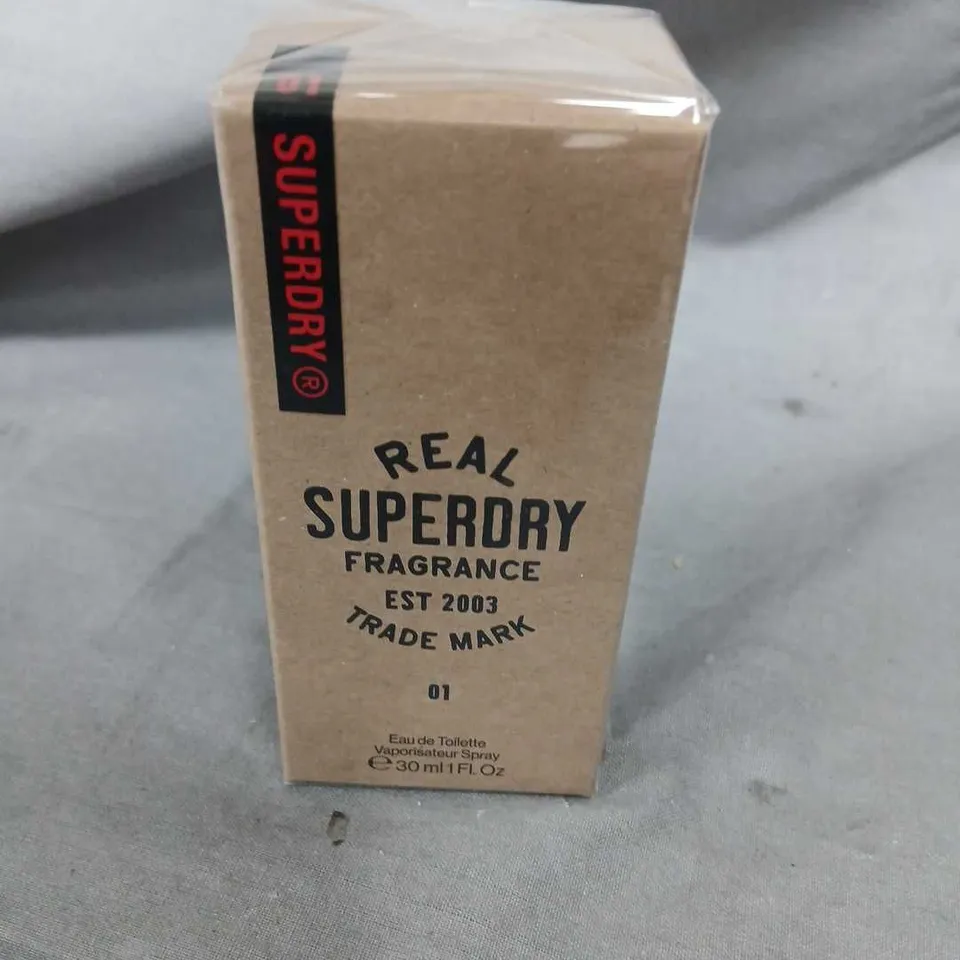 BOXED AND SEALED SUPERDRY EAU DE TOILETTE 30ML