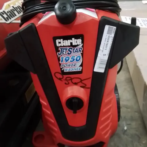 CLARKE JETSTAR 1950 1950PSI PRESSURE WASHER (230V)