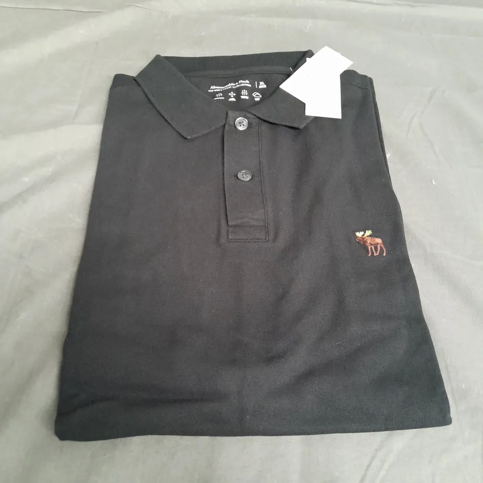 ABERCROMBIE & FITCH A&F DONT SWEAT IT COLLECTION POLO SHIRT - XL