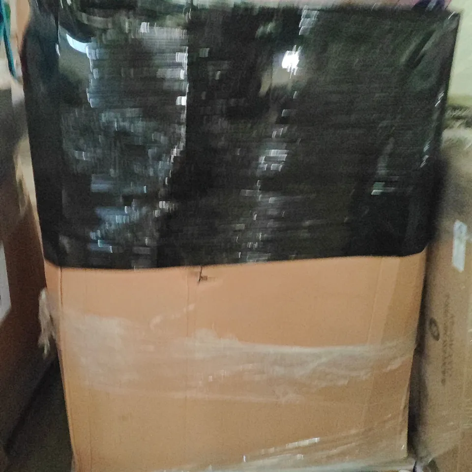 PALLET OF ASSORTED HOUSEHOLD GOODS AND PRODUCTS TO INCLUDE;TRASH CAN, KIDS TOYS, SWIMMING POOL,ETC