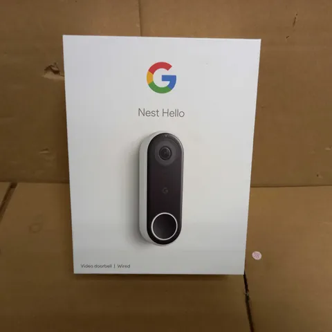 GOOGLE NEST HELLO VIDEO DOORBELL SYSTEM