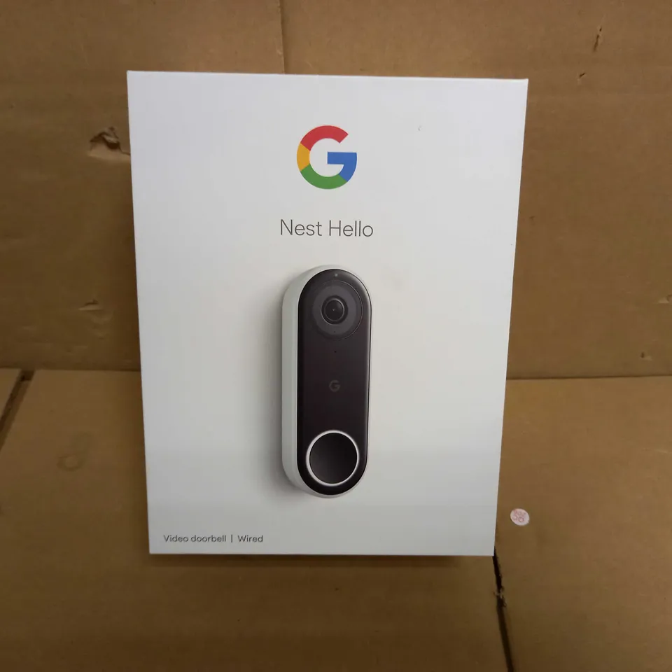 GOOGLE NEST HELLO VIDEO DOORBELL SYSTEM