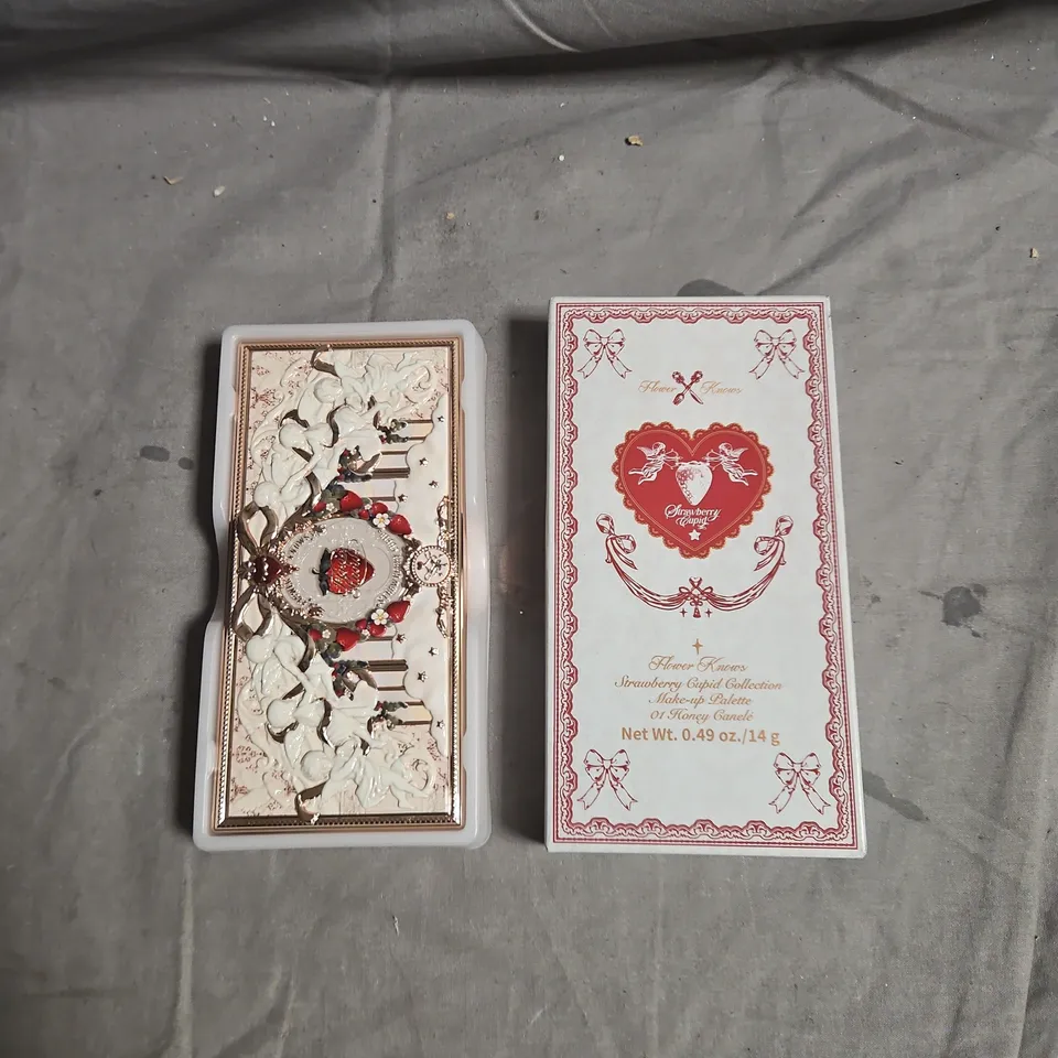 FLOWER KNOWS STRAWBERRY CUPID COLLECTION MAKE-UP PALETTE – 01 HONEY CANELÉ