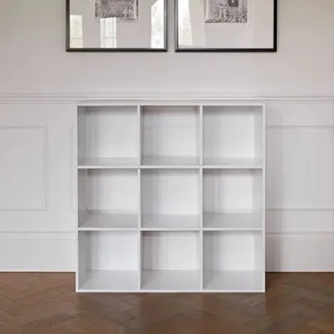 BOXED NORTHVILLE CUBE BOOKCASE - WHITE (1 BOX)