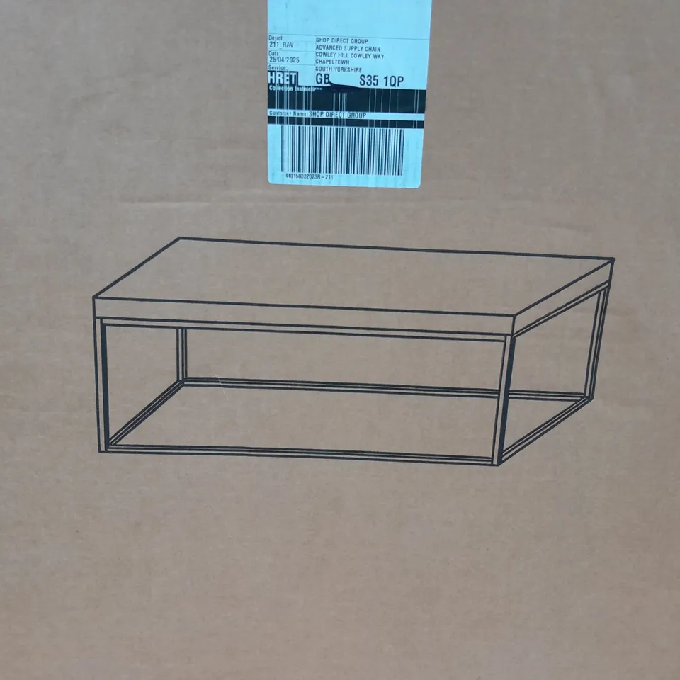 ANYA MIRRORED COFFEE TABLE - COLLECTION ONLY  RRP £159