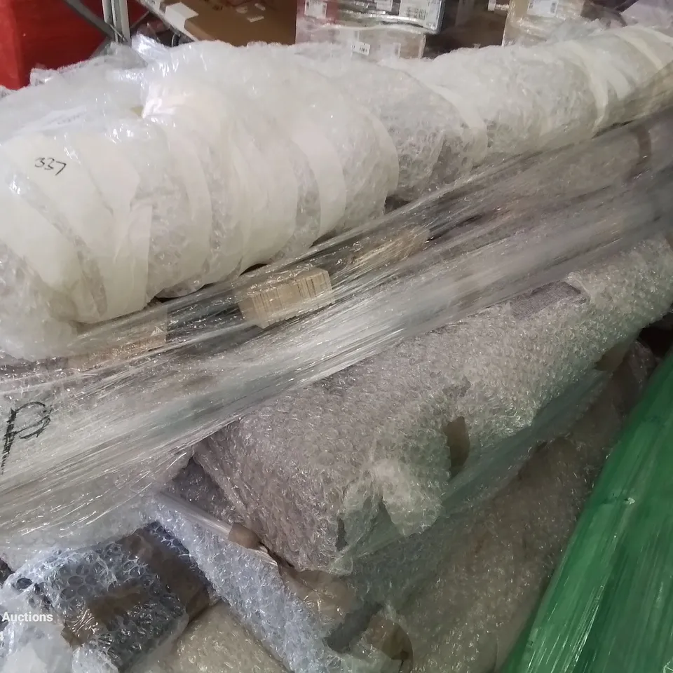 PALLET OF ASSORTED FLAT PACK FURNITURE PARTS