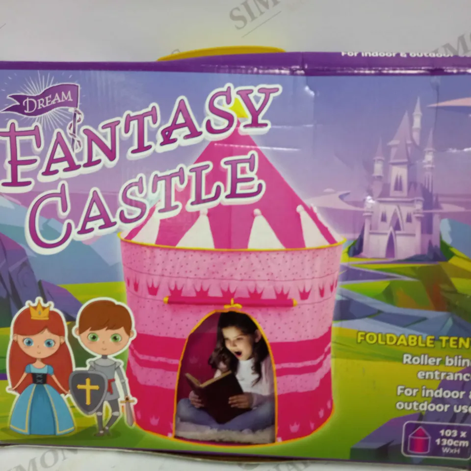 DREAM FANTASY CASTLE FOLDABLE PLAY TENT 
