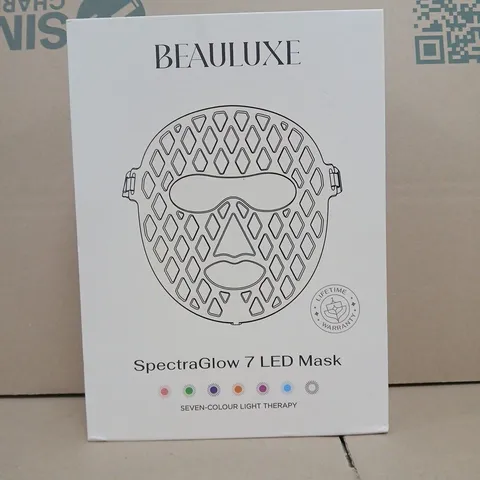 BOXED BEAULUXE SPECTRA GLOW 7 LED MASK