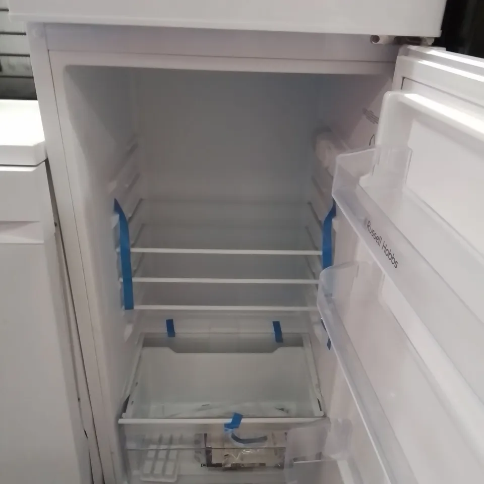 RUSSELL HOBBS RH144TMEF54 FRIDGE FREEZER IN WHITE - UNPROCESSED RAW RETURN