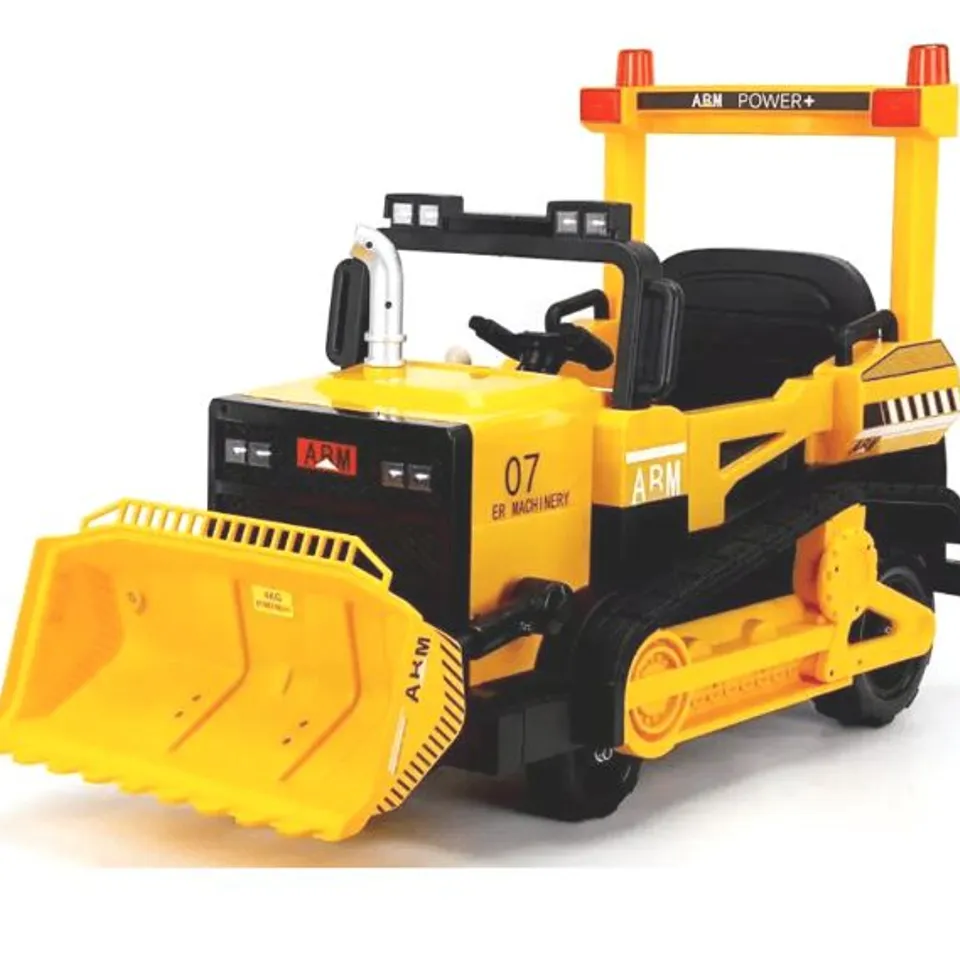 BRAND NEW BOXED KIDS BULLDOZER DIGGER 12V RIDE ON