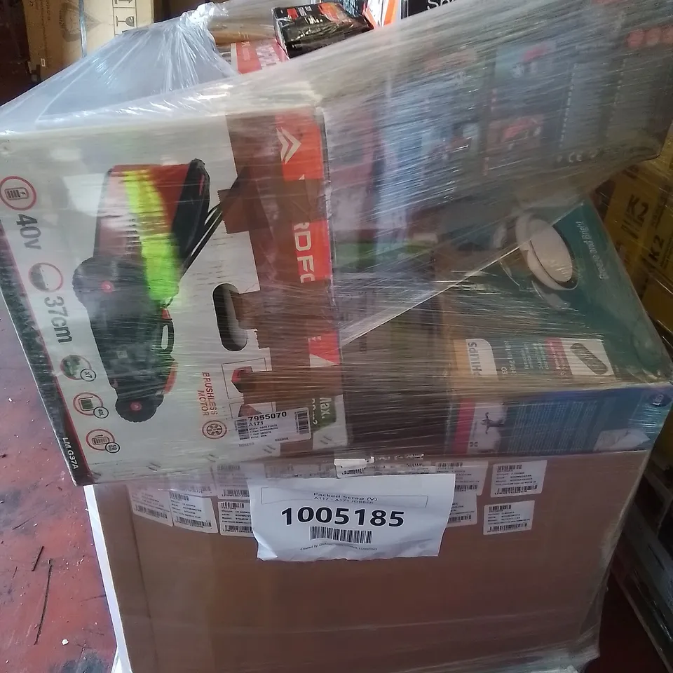 PALLET TO CONTAIN APPROXIMATELY  ASSORTED ELECTRONIC GOODS & PRODUCTS. INCLUDES