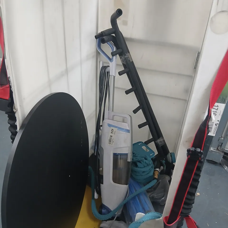 CAGE OF ASSORTED PRODUCTS TO INCLUDE; HOMESMART VACUUM CLEANER