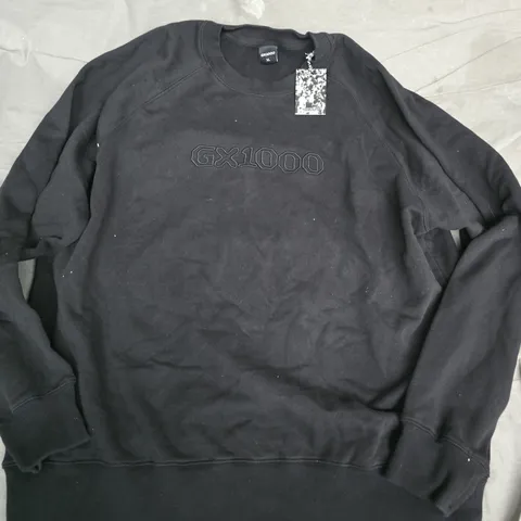 GX1000 OG LOGO CREWNECK SWEATSHIRT – BLACK UK XL