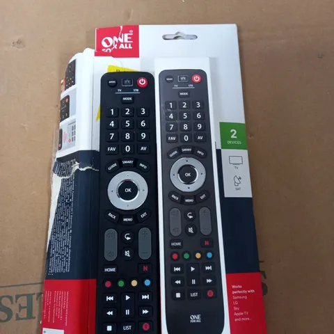 ONE FOR ALL UNIVERSAL REMOTE EVOLVE