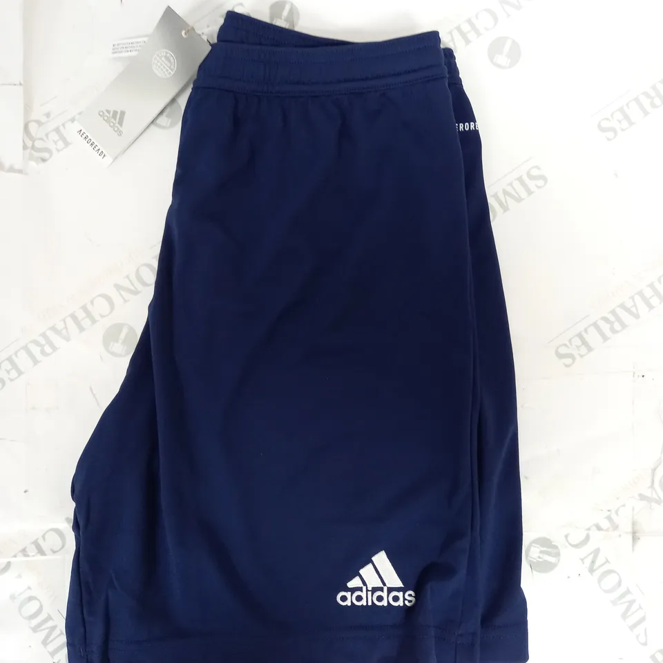 ADIDAS AEROREADY SHORTS IN BLUE SIZE M 