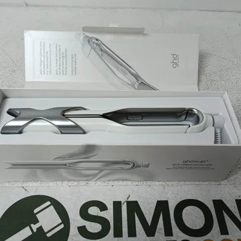 GHD SCULPT INTERACTIVE HAIR STRAIGHTENER - IN WHITE