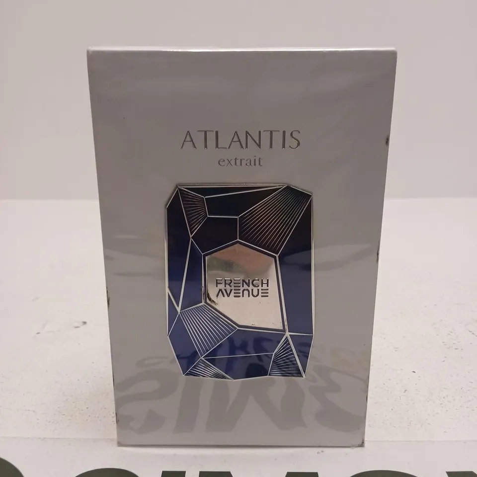 BOXED AND SEALED ATLANTIS EXTRAIT FRENCH AVENUE EXTRAIT DE PARFUM 100ML