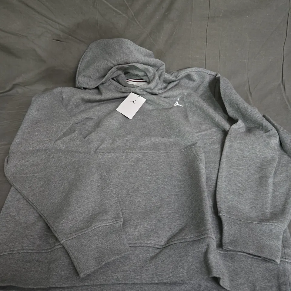 JORDANS MENS XL GREY HOODIE 