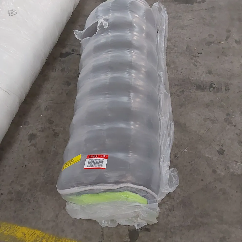 QUALITY BAGGED 3FT SINGLE HYBRID FIBRE FOAM OPEN COIL MATTRESS 