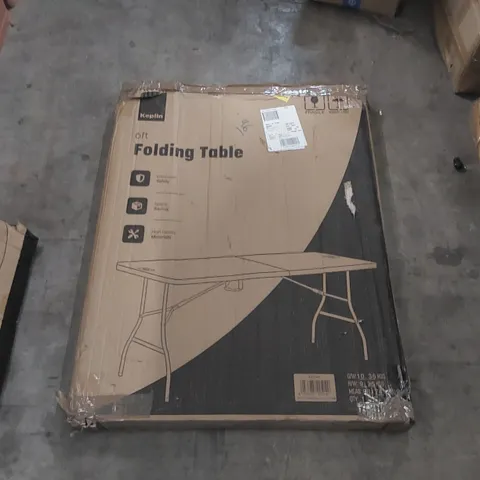 BOXED KEPLIN 6FT FOLDING TABLE