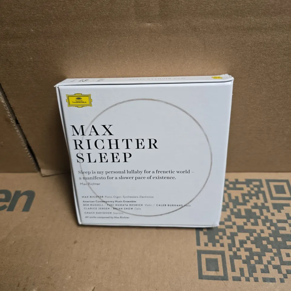 MAX RICHTER SLEEP, 8 CD + BLU RAY BOX SET