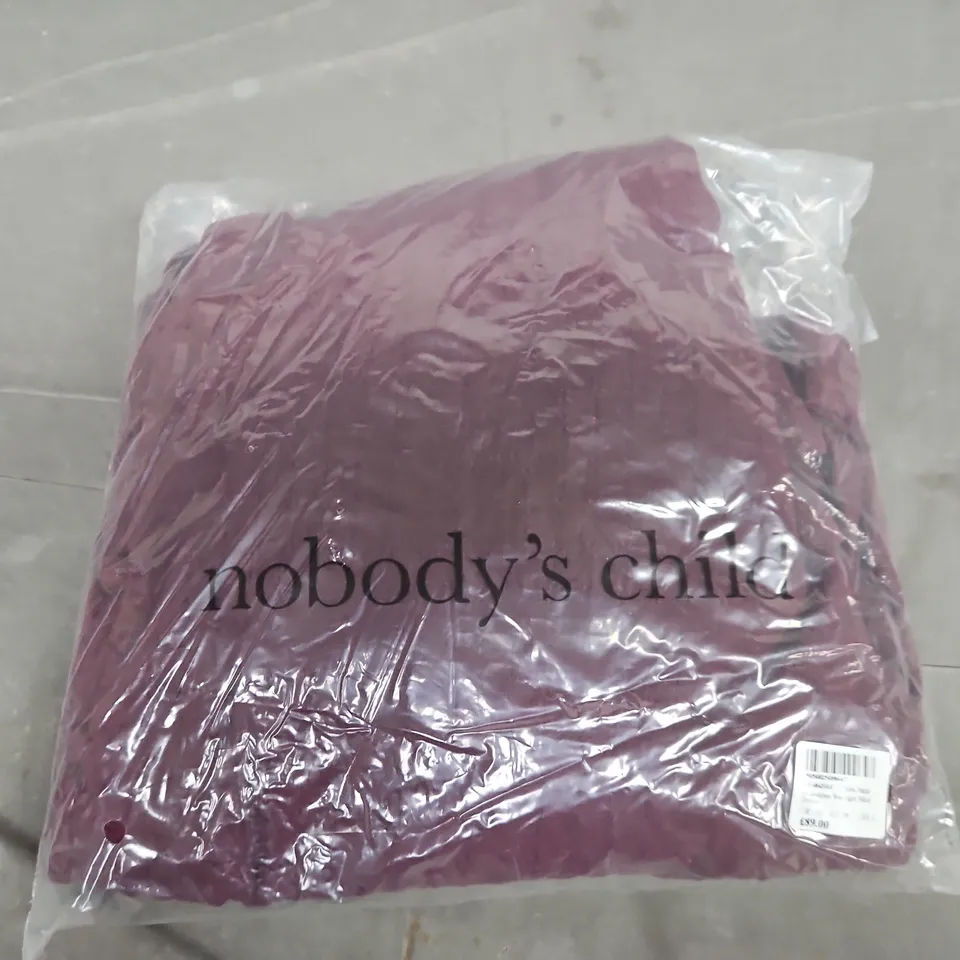 BAGGED NOBODYS CHILD SLEEVELESS STARLIGHT MIDI DRESS IN SOFTS PURPLE - UK 10