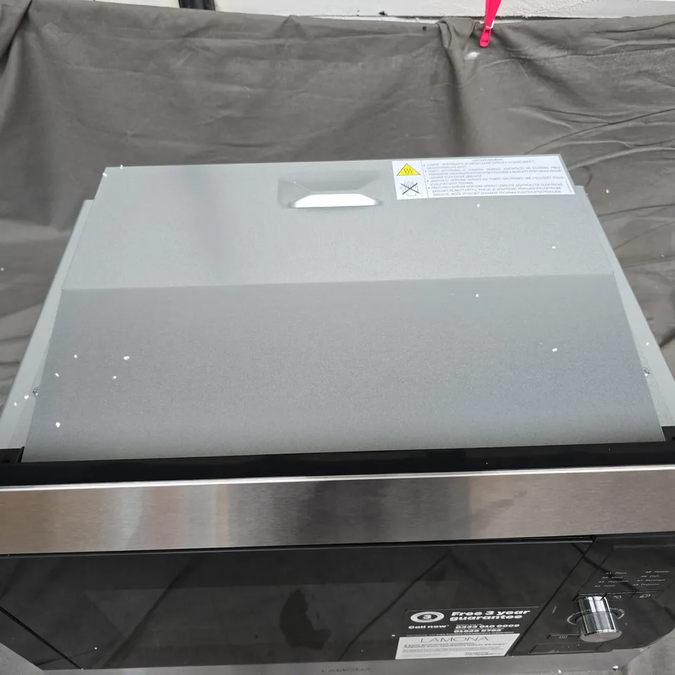LAMONA LAM7151 BUILT IN 46CM STAINLESS STEEL MICROWAVE WITH GRILL