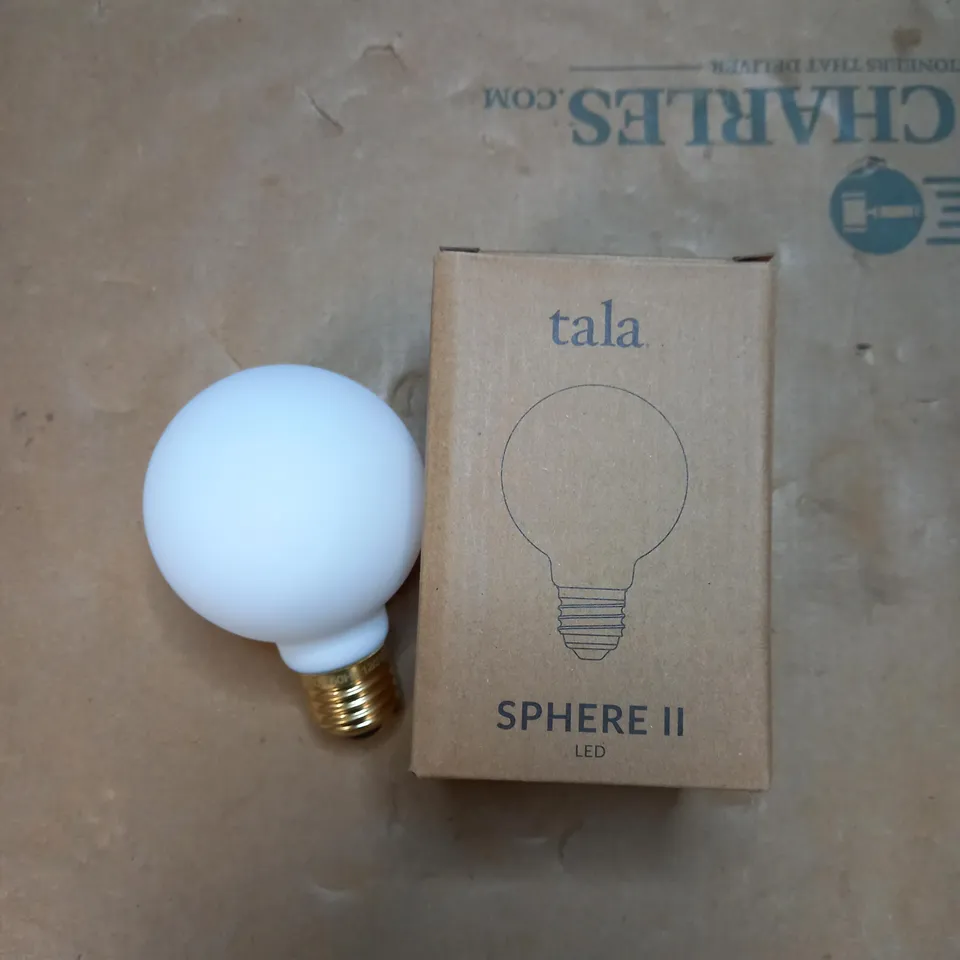 TALA SPHERE II LED MATT WHITE BULB