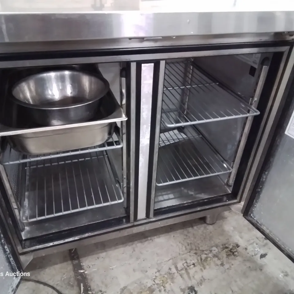 FOSTER DOUBLE DOOR COUNTER FRIDGE Model DC1/2H