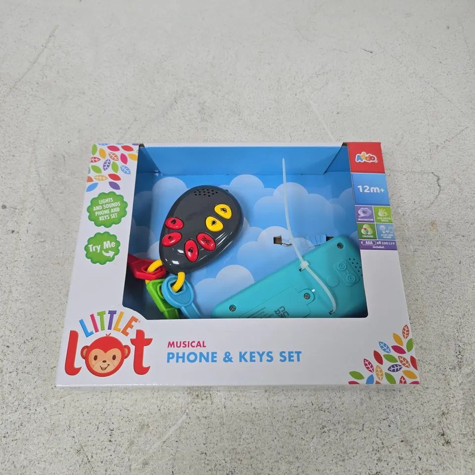 LITTLE LOOT MUSICAL PHONE & KEYS SET