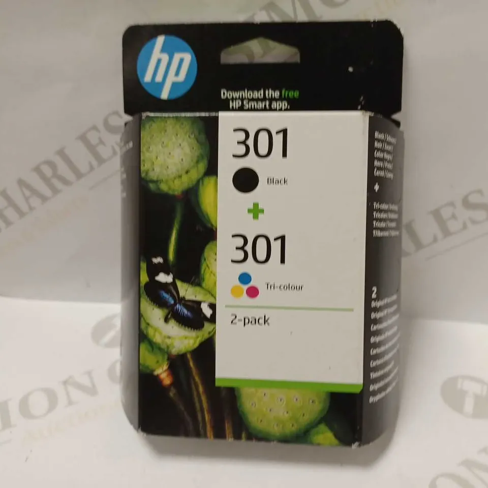 HP 301 ORIGINAL INK CARTRIDGES - BLACK & COLOUR