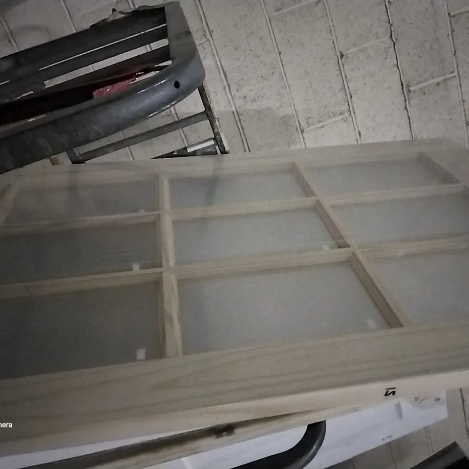 15 LITE KNOTTY PINE GLAZED INTERNAL DOOR 1981MM × 838mm